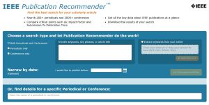 IEEE Publication Recommender™ thumbnail