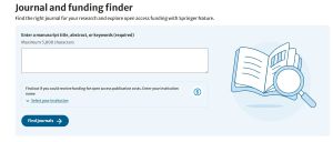 Springer Journal Suggester thumbnail
